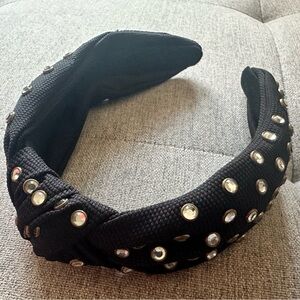 Unbranded Jeweled Knotted Headband Crystal stones.